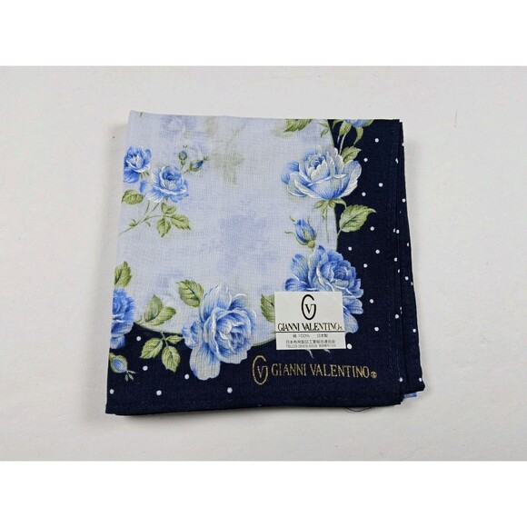 Gianni Valentino Handkerchief Neckerchief Bandana Scarf - Picture 1 of 2
